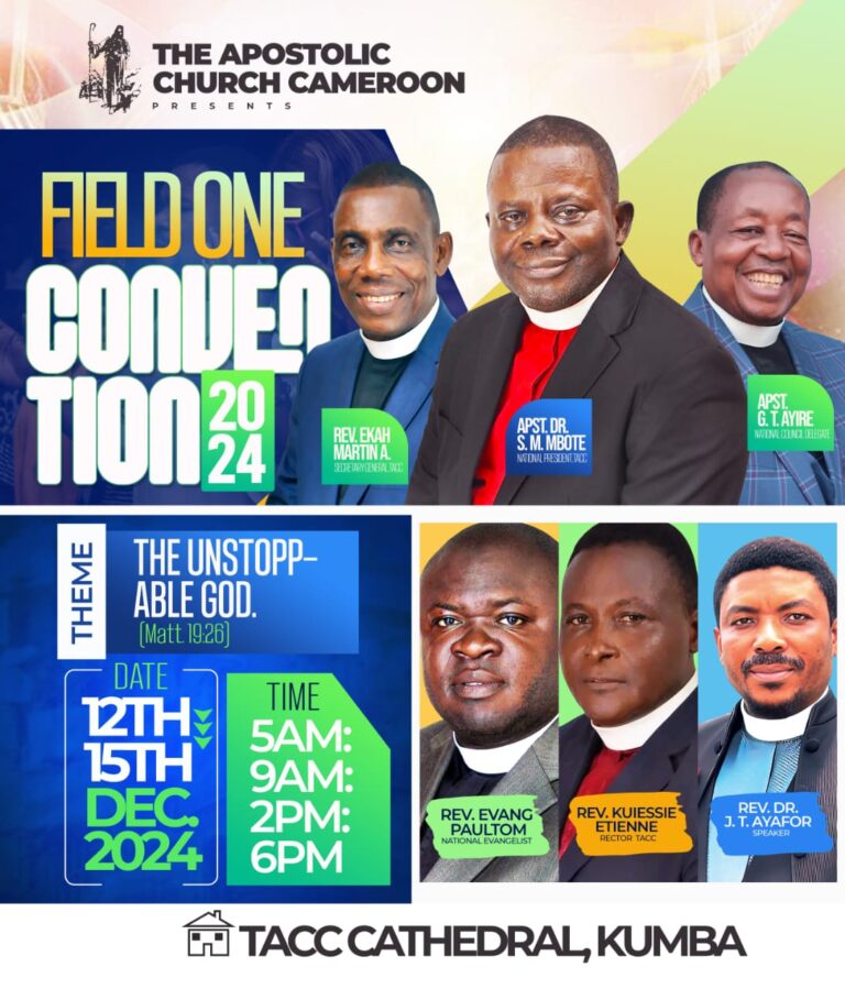 FIELD – 1 ANNUAL CONVENTION